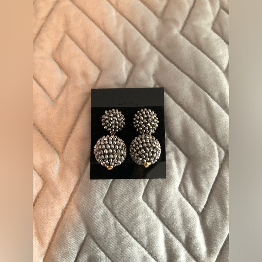 Disco ball type earrings